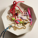 Strawberry Heart Charm Keychain & Bag Charm