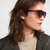 Pilgrim - ALEJANDRA sunglasses tortoise brown