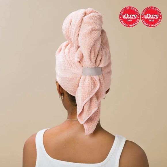 VOLO Hero Hair Towel: Cloud Pink