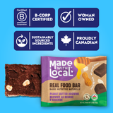 Peanut Butter Brownie | Organic Real Food Bar: 53g