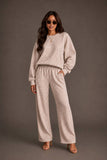 Panache - Blush & Lt. Brown Leopard Sweatpants