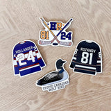 Heated Rivalry Inspired Sticker Pack