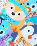 Christmas Holiday Snow Buddies Facial Mask