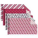 30" x 10' Holiday Reversible Wrapping Paper Bundle (4-pack) | Merry Santa Ho Ho