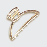 Kitsch - Open Shape Claw Clip - Gold