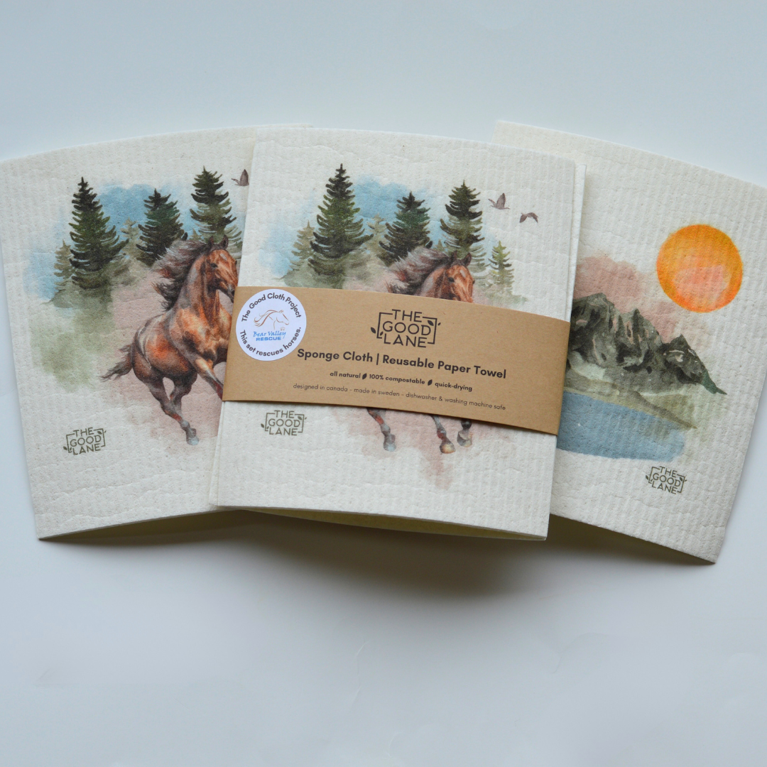 Cloths That Rescue Horses - Swedish Sponge Cloth Set – WestJet Store