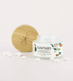 TANIT Mouthwash Tablets – Reusable Glass Jar (124 tabs):  Fresh Mint