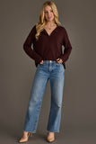 Panache - Dk. Brown Button Up Cardigan