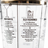 Mad Man - Recipe Cocktail Shaker