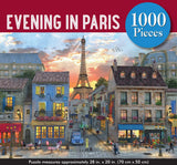 Peter Pauper Press - Evening in Paris 1000 Piece Jigsaw Puzzle