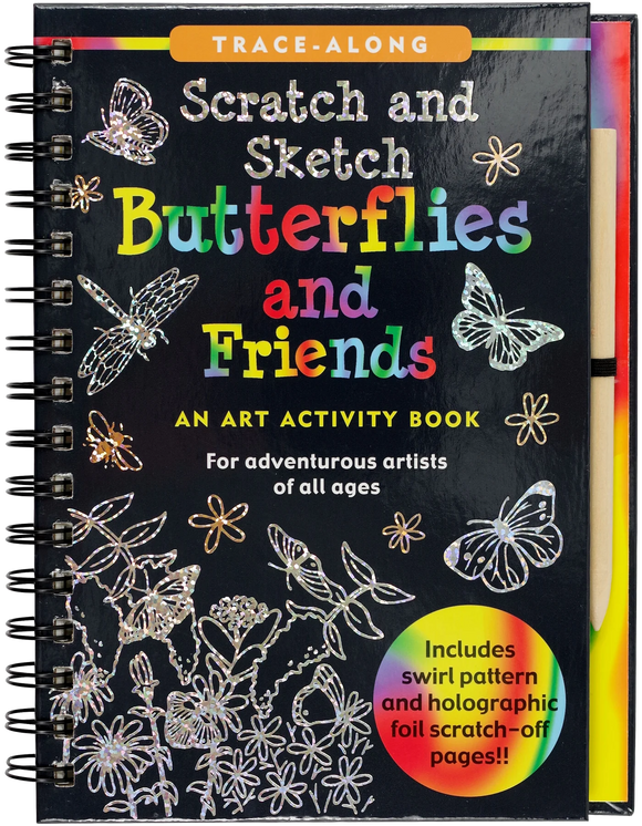 Butterflies and Friends  Scratch & Sketch