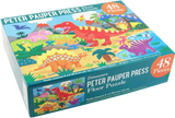 Peter Pauper Press - Dinosaurs Kids' Floor Puzzle