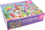 Peter Pauper Press - Mermaid Adventure Kids' Floor Puzzle