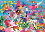 Peter Pauper Press - Mermaid Adventure Kids' Floor Puzzle
