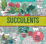 Peter Pauper Press - Succulents Artist's Coloring Book