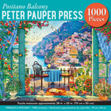 Peter Pauper Press - Positano Balcony 1000 Piece Jigsaw Puzzle