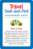 Peter Pauper Press - Travel Seek-and-Find Scavenger Hunt Cards