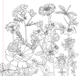 Peter Pauper Press - Wildflowers Adult Coloring Book