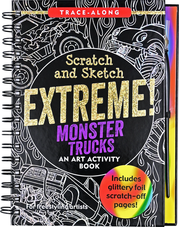 Scratch & Sketch - Extreme! Monster Trucks