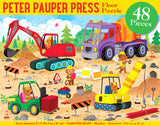 Peter Pauper Press - Construction Site Kids' Floor Puzzle