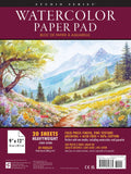 Peter Pauper Press - Studio Series Watercolor Paper Pad