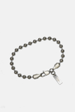 5mm Ball Chain Bracelet: Steel