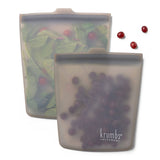 Krumbs Kitchen 2-Pack Silicone Storage Bags Assortment