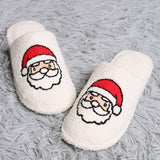 Luxury Soft Christmas Theme Slippers: Santa