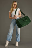 Dk. Green Corduroy Duffel