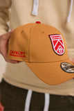 Cavalry 9FORTY Panama Tan & Red with Shield Curved Brim | Adult