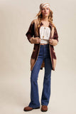 Western Horseshoe Belted Cardigan