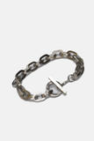 Chunky Chain Bracelet: Steel