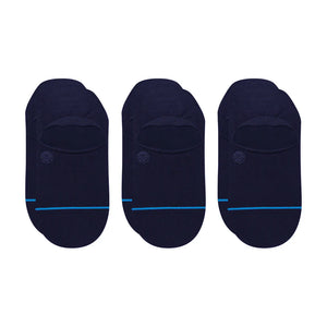 Stance - ICON NO SHOW SOCKS 3 PACK - Dark Navy