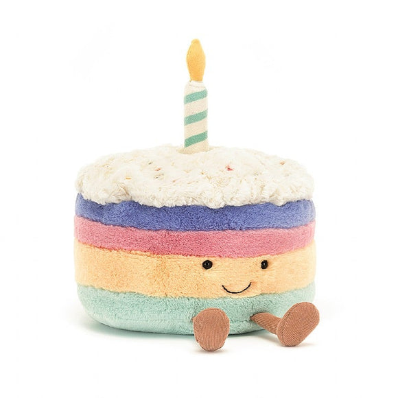Jellycat Amuseable Rainbow Birthday