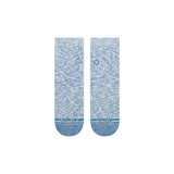 Stance - Slub Quarter Socks - Capri BLue