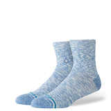 Stance - Slub Quarter Socks - Capri BLue