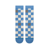 Stance - Chef Check Crew Socks - Capri Blue