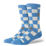 Stance - Chef Check Crew Socks - Capri Blue