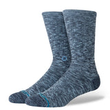 Stance - Slub Crew Socks - Navy Large
