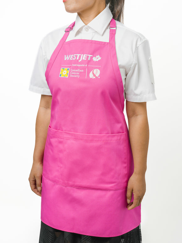 WestJet + Canadian Cancer Society Pink Apron