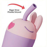 Asobu - Bunny Bestie Vacuum Insulated Straw Tumbler 24oz