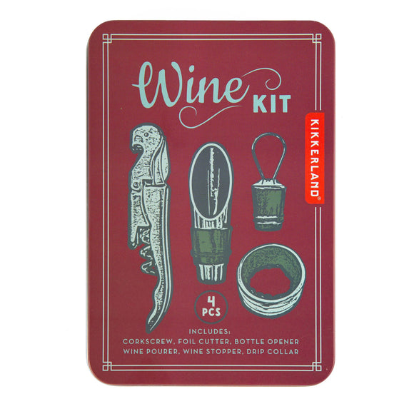 Kikkerland Wine Kit