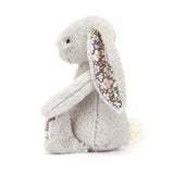 Jellycat - Blossom Silver Bunny 'Bloom' Little