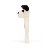 Jellycat - Bashful Rufferty Black & Cream Puppy Ring Rattle
