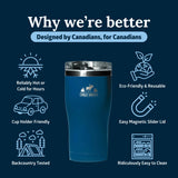 WestJet Since '96 Algonquin Tumbler - 20oz Frost White