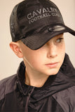 Cavalry 9Forty Black Camo with Subtle Grey Wordmark | Youth