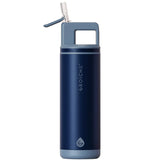 Grosche - ALPINE Flip 'N Sip Insulated Water Bottle With Straw, 20oz