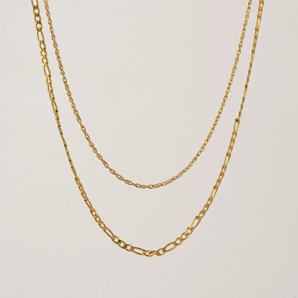 Lover's Tempo - WATERPROOF Bobbi Layered Necklace - Gold