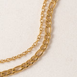 Lover's Tempo - WATERPROOF Bobbi Layered Necklace - Gold