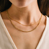 Lover's Tempo - WATERPROOF Bobbi Layered Necklace - Gold